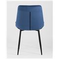миниатюра Стул Флекс велюр синий №5