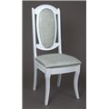 миниатюра Стул "Королевский" (Белый/ткань Пассаж) №1