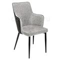 миниатюра Стул Benza grey fabric / black №1