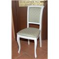 миниатюра Стул "Дионис" (Белый/ ткань Santa Izumrud) №4
