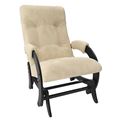 миниатюра Кресло-качалка Глайдер Модель 68 (Verona Vanilla/Венге ) №1