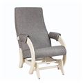 миниатюра Кресло-качалка Глайдер Модель 68-М (Дуб шампань/Falcone Light Grey ) Серый №1