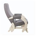 миниатюра Кресло-качалка Глайдер Модель 68-М (Дуб шампань/Falcone Light Grey ) Серый №5
