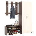 миниатюра Прихожая Уно-74 венге / дуб молочный №1