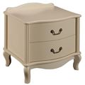 миниатюра Тумбочка прикроватная "Джульетта" 2 ящика (дуб шампань) Вис №1