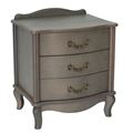 миниатюра Тумбочка прикроватная "Джульетта" 3 ящика (серый ясень) Вис №1