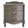 миниатюра Тумбочка прикроватная "Джульетта" 3 ящика (серый ясень) Вис №2