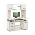 миниатюра Компьютерный стол Амбер-19-Белый №1