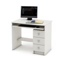 миниатюра Компьютерный стол Бостон-5-Белый №1