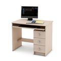 миниатюра Компьютерный стол Бостон-5-Дуб-молочный №1