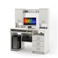 миниатюра Компьютерный стол Имидж-20-Белый №1
