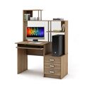 миниатюра Компьютерный стол Имидж-26-Дуб-сонома №1