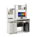 миниатюра Компьютерный стол Имидж-27-Белый №1