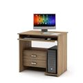 миниатюра Компьютерный стол Имидж-34-Дуб-сонома №1