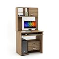 миниатюра Компьютерный стол Имидж-35-Дуб-сонома №1