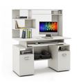 миниатюра Компьютерный стол Имидж-43-Белый №1