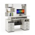 миниатюра Компьютерный стол Имидж-46-Белый №1