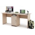 миниатюра Письменный стол Лайт-10-Дуб-молочный №1
