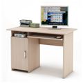 миниатюра Письменный стол Лайт-2К-Дуб-молочный №1