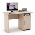 миниатюра Письменный стол Лайт-3-Дуб-молочный №1