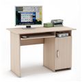 миниатюра Письменный стол Лайт-3К-Дуб-молочный №1