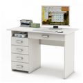 миниатюра Письменный стол Лайт-4Я-Белый №1