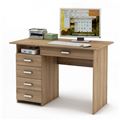 миниатюра Письменный стол Лайт-4Я-Дуб сонома №1