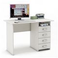 миниатюра Письменный стол Лайт-5-Белый №1