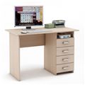 миниатюра Письменный стол Лайт-5-Дуб-молочный №1