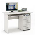 миниатюра Письменный стол Лайт-5К-Белый №1