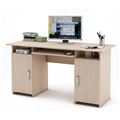 миниатюра Письменный стол Лайт-6К-Дуб-молочный №1