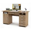 миниатюра Письменный стол Лайт-7Я-Дуб сонома №1