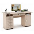 миниатюра Письменный стол Лайт-8Я-Дуб-молочный №1
