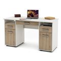 миниатюра Письменный стол Остин-5Я-Белый/Дуб-сонома №1