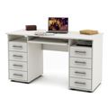 миниатюра Письменный стол Остин-6-Белый №1