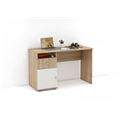 миниатюра Письменный стол Тунис-2-Дуб-сонома/Белый №1