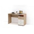 миниатюра Письменный стол Тунис-3-Дуб-сонома/Белый №1