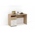 миниатюра Письменный стол Тунис-4-Дуб-сонома/Белый №1