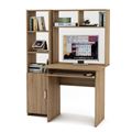 миниатюра Уголок школьника Лайт-1К с надстройкой (ПСЛТ-1К-СН + СТЛТ-1)-Дуб сонома №1