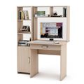 миниатюра Уголок школьника Лайт-1Я с надстройкой (ПСЛТ-1Я-СН + СТЛТ-1)-Дуб-молочный №1