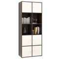 миниатюра Стеллаж Прайм-52-1 венге / дуб молочный №1
