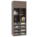 миниатюра Стеллаж Прайм-52-4 венге №1