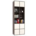 миниатюра Стеллаж Прайм-62-1 венге / дуб молочный №1
