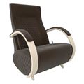 миниатюра Кресло-глайдер МИ Модель Balance 3 (Дуб шампань/шпон/Verona Brown) №1