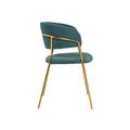 миниатюра Стул Kamelia green / gold №2