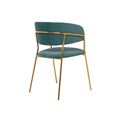 миниатюра Стул Kamelia green / gold №8