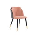 миниатюра Стул Orly pink / grey №1