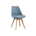 миниатюра Стул деревянный Bonuss light blue №1