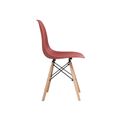 миниатюра Стул деревянный Eames PC-015 bordeaux №3