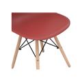 миниатюра Стул деревянный Eames PC-015 bordeaux №8